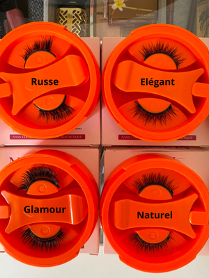 Kit Cils Magnétiques avec applicateur et étui offert